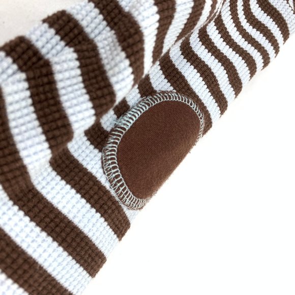 3/$25 Disney Store Tigger Striped Hoodie - Brown/White, Size 24 Mo - Picture 8 of 9